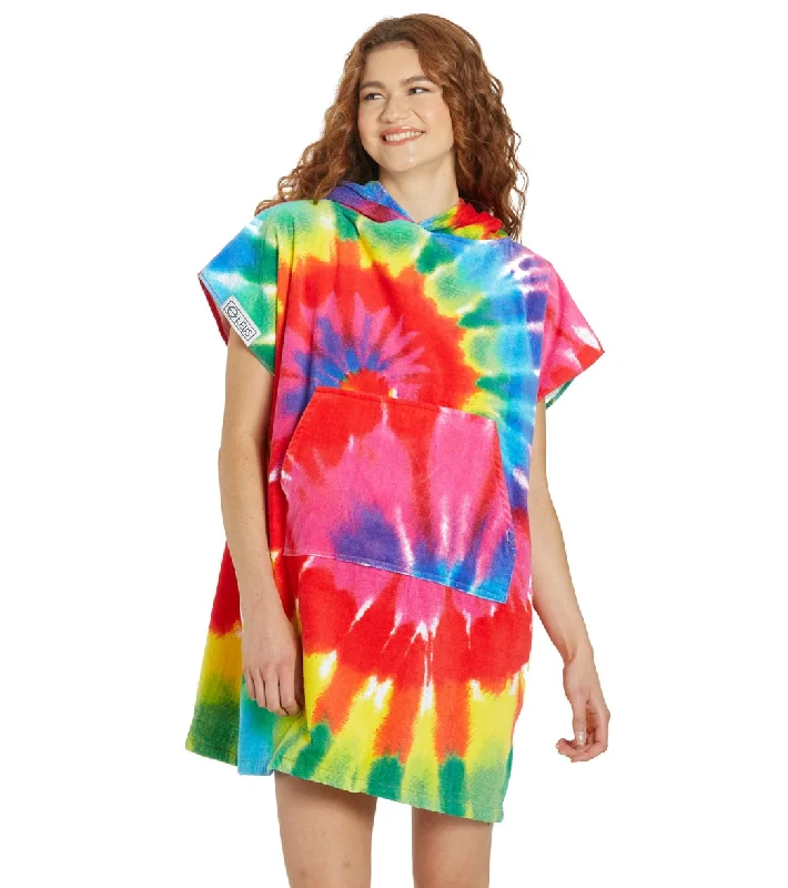 LEUS Towels Conner Coffin Tie Dye Changing Poncho Multi